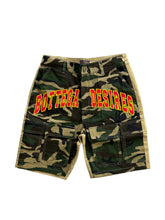 Bottega Desires Camo Shorts